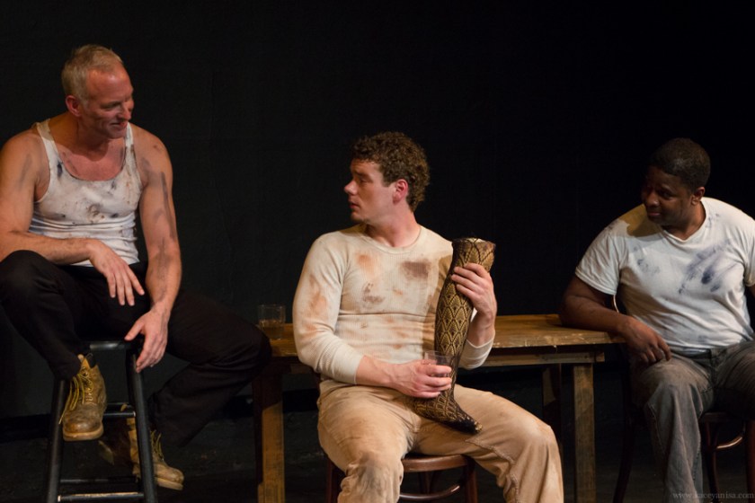 Pictured: Craig Zisel, Justin Fuller, and James Hunter. Photo by Kacey Stamats.